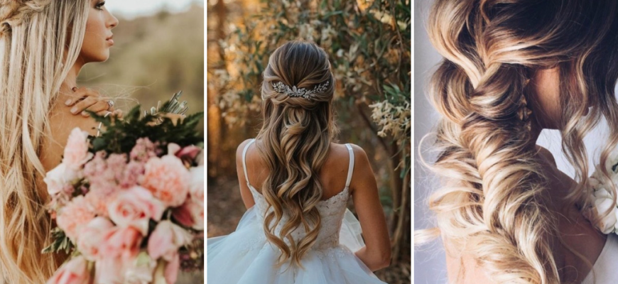 Wedding bridal hairstyle