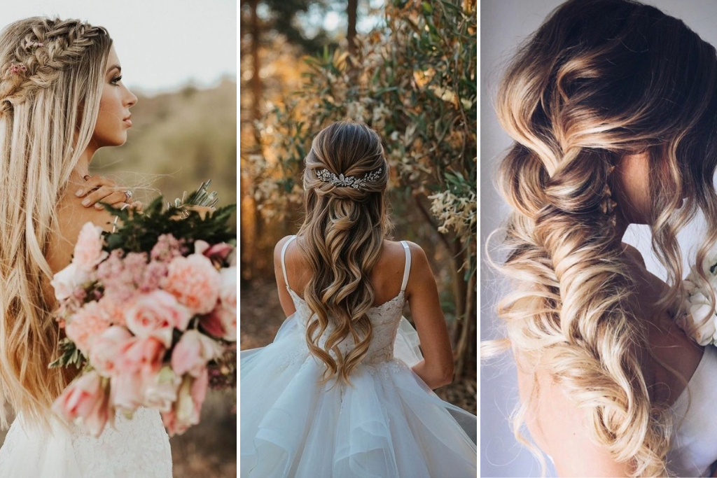 Wedding bridal hairstyle